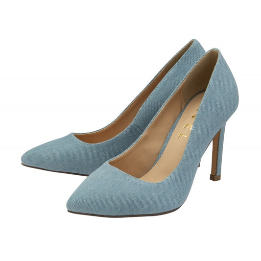 Ravel Edson Washed Denim Court Shoe