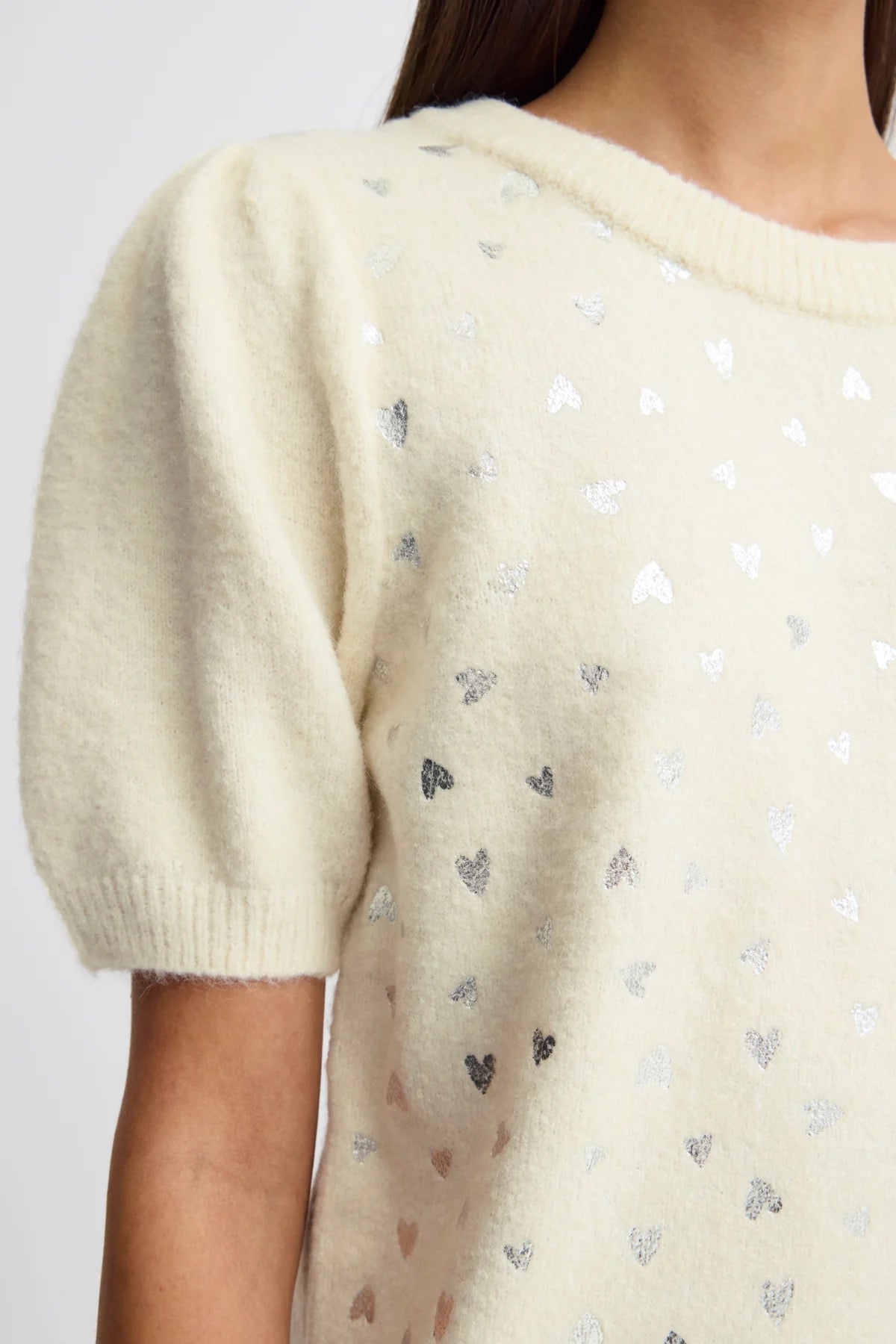 ICHI Cream Corinne Jumper