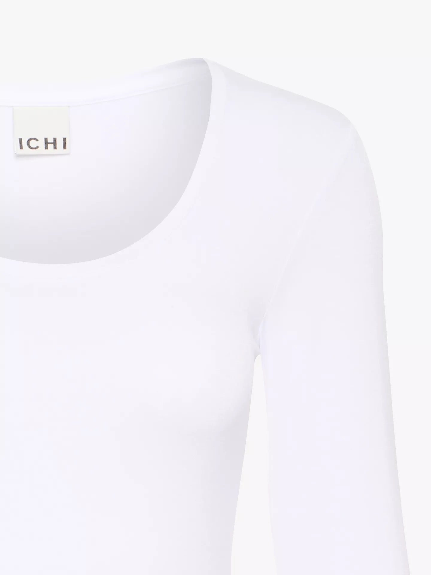 ICHI Zola Long Stay T-Shirt - White