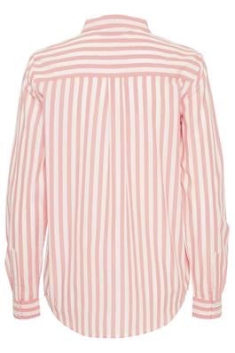 ICHI Asilo Striped Shirt Pink