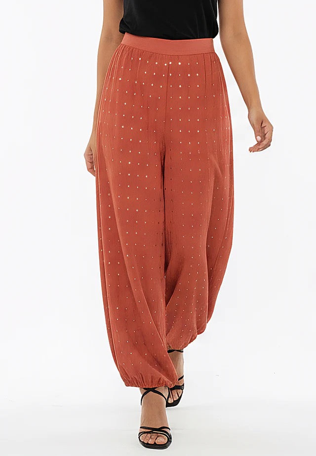 Religion Helena Trousers - Burnt Sienna