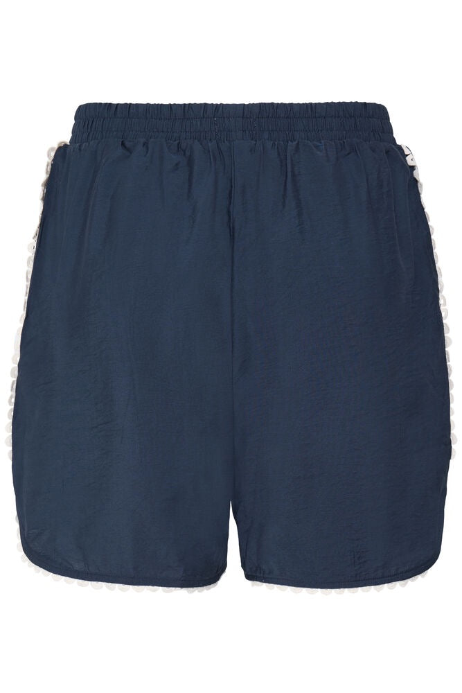 ICHI Leni Shorts - Navy