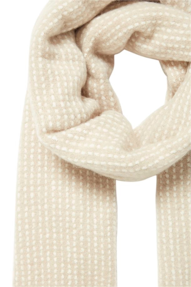 ICHI Carlotta Scarf - Beige