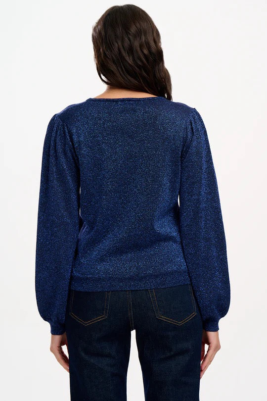 Sugarhill Brighton Tiff Jumper - Navy, Cherry Good