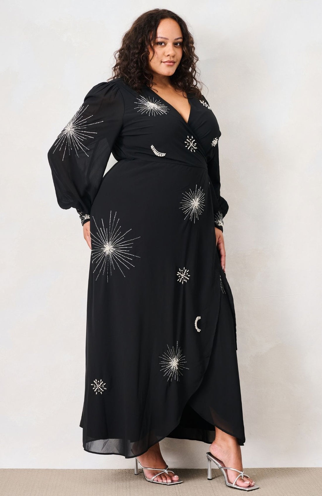 Hope & Ivy The Marlo Dress - Black