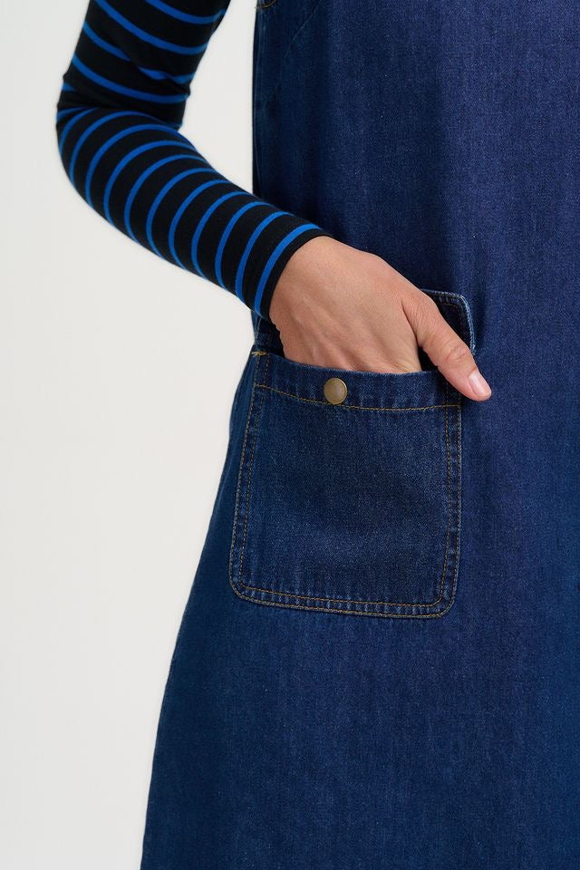 Sugarhill Brighton Tamil Denim Dress - True Blue