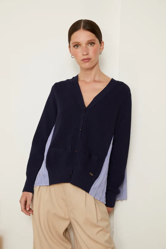 Jovonna Moyna Cardigan Navy