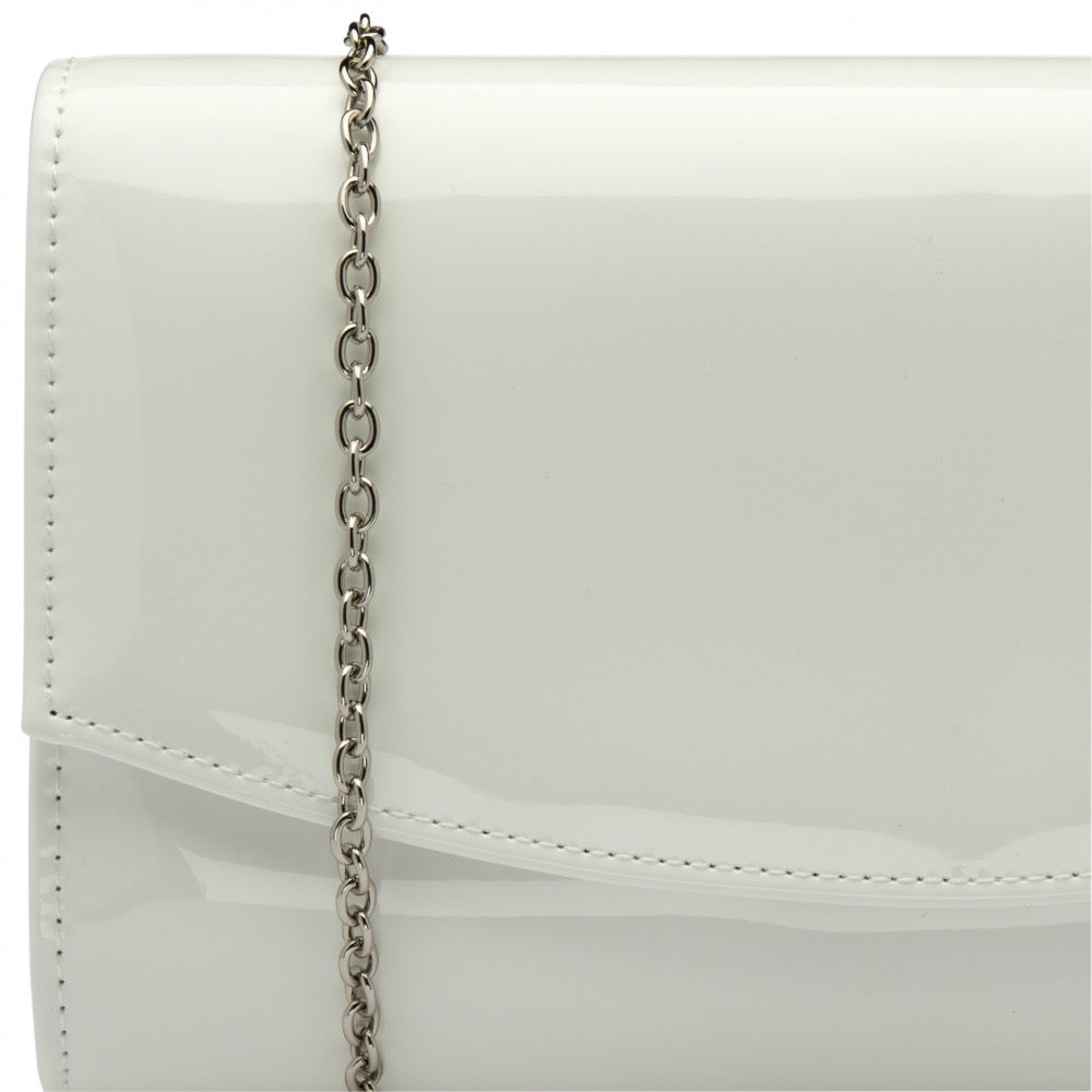 Ravel Ardee Patent Bag - White