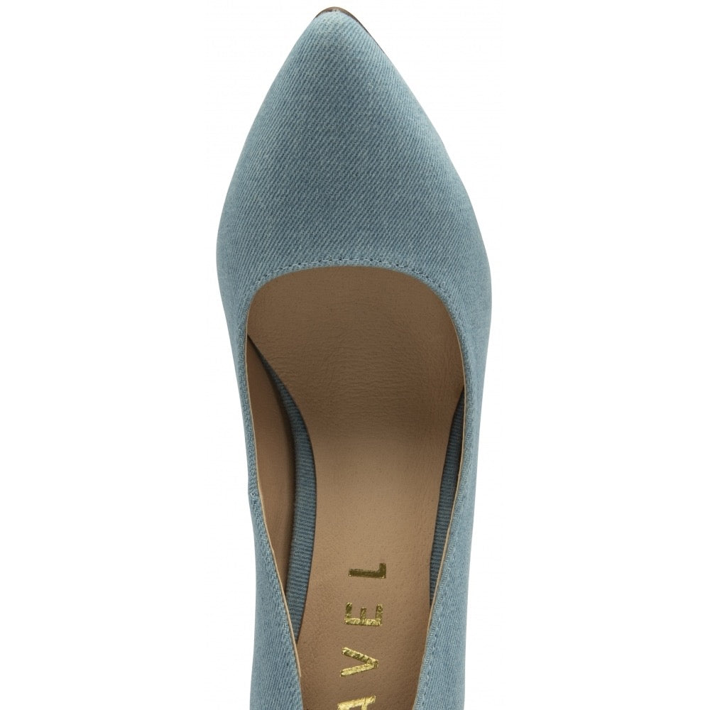 Ravel Edson Washed Denim Court Shoe