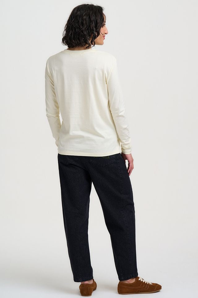 Sugarhill Brighton Brunswick Jersey Top - Cream