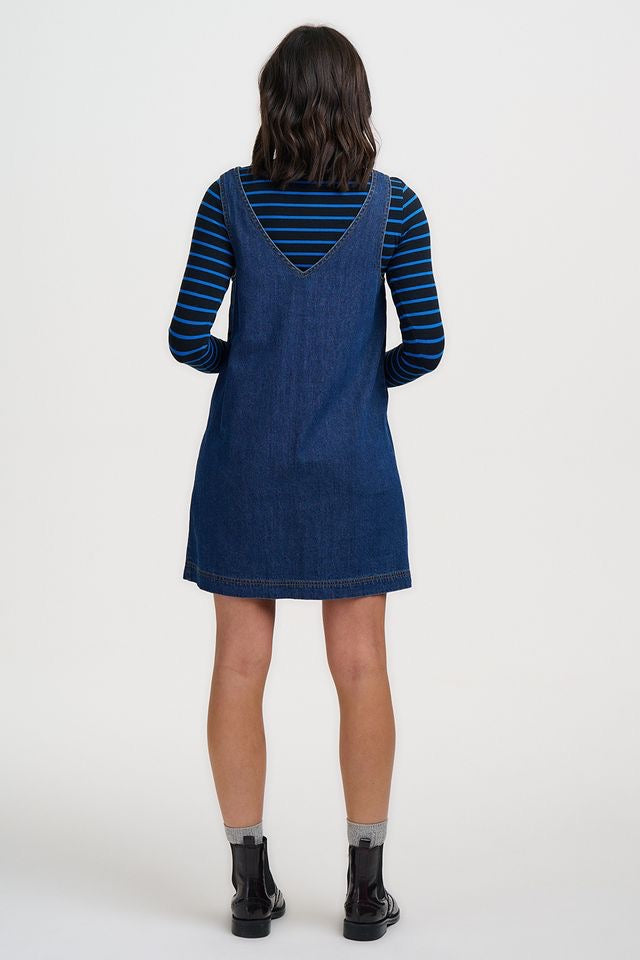 Sugarhill Brighton Tamil Denim Dress - True Blue
