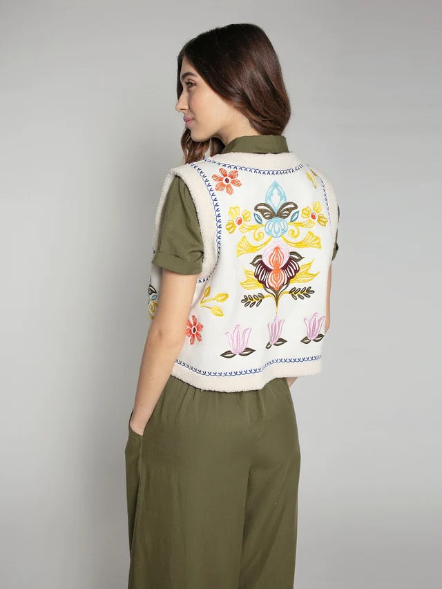 Nooki Cassidy Embroidered Gillet