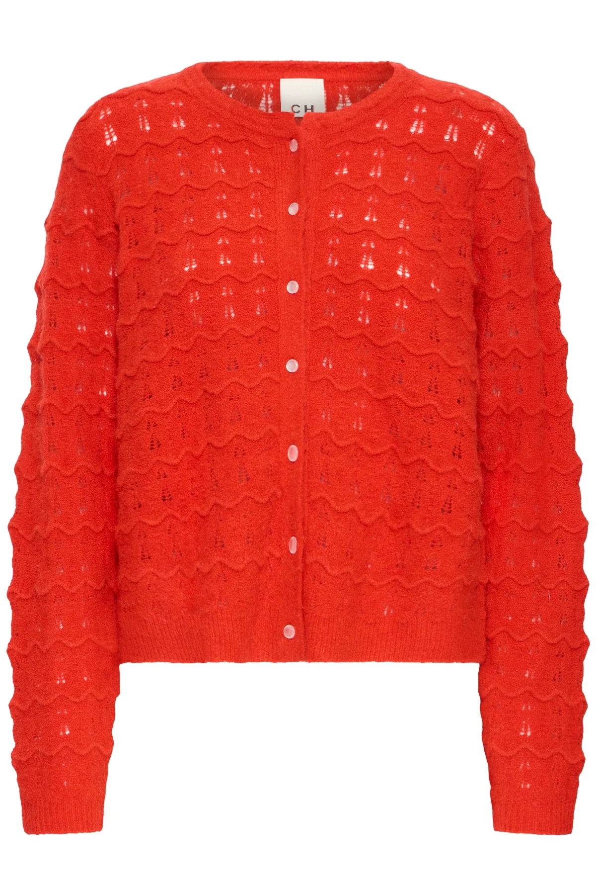 ICHI Baila Cardigan - Red