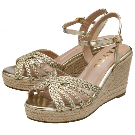 Ravel Grundy Wedge Shoes - Gold