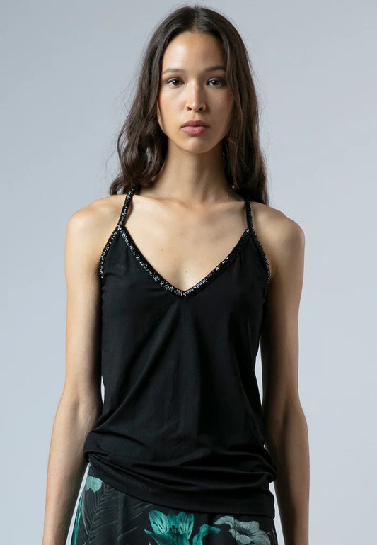 Religion Eve Top - Black