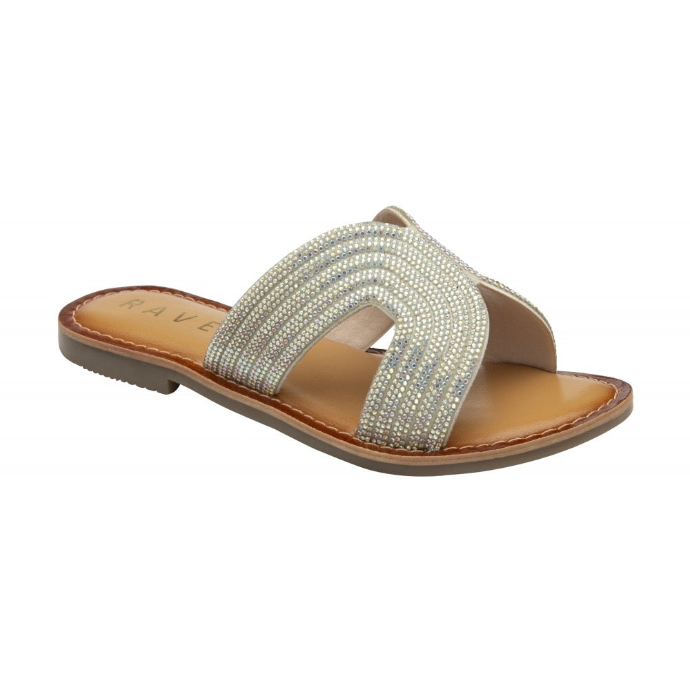 Ravel Wiske Diamond Sandals - Silver
