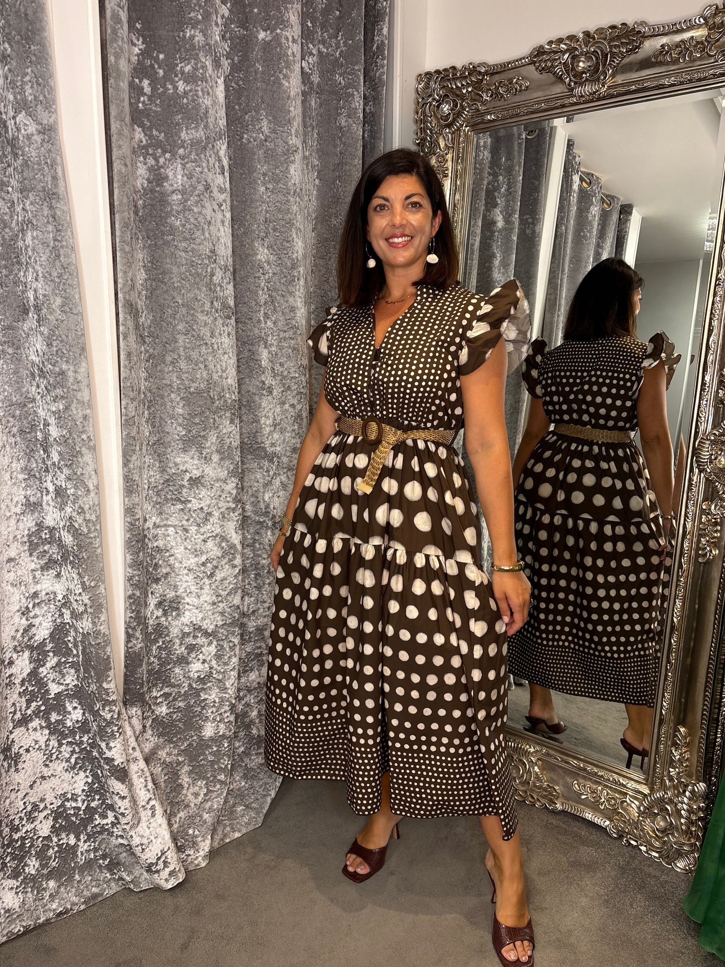 Studio Polka Dot Dress
