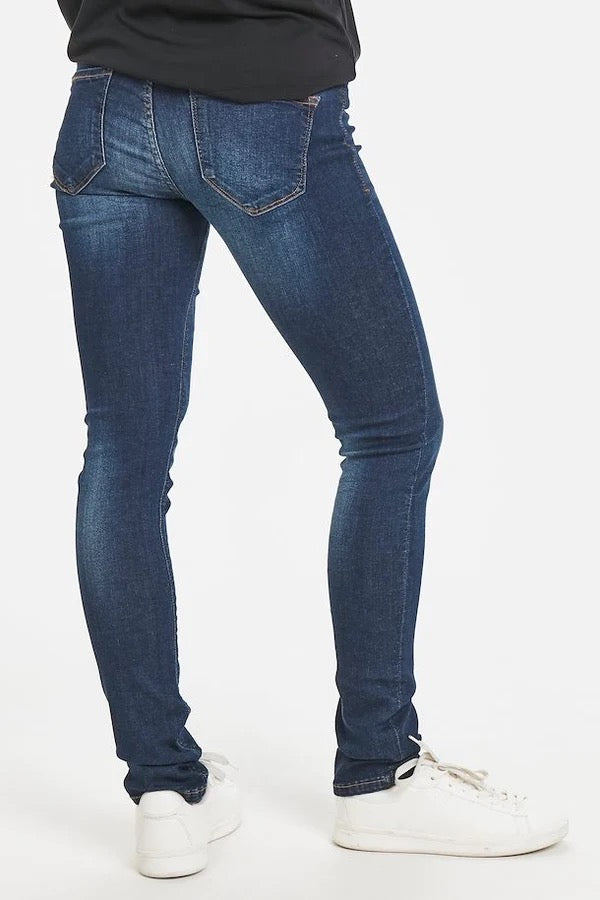 ICHI Erin Skinny Jean Mid Wash