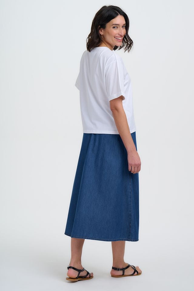 Sugarhill Brighton Celia Boxy T-Shirt - White