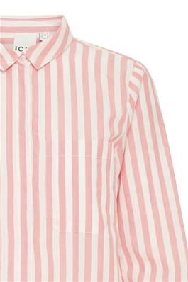 ICHI Asilo Striped Shirt Pink