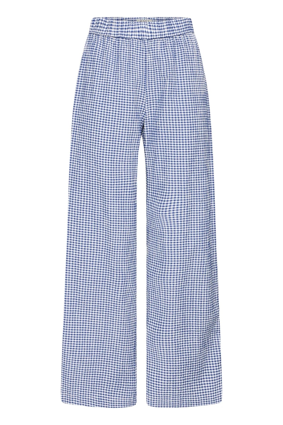 ICHI Jilma Trouser - Blue/White