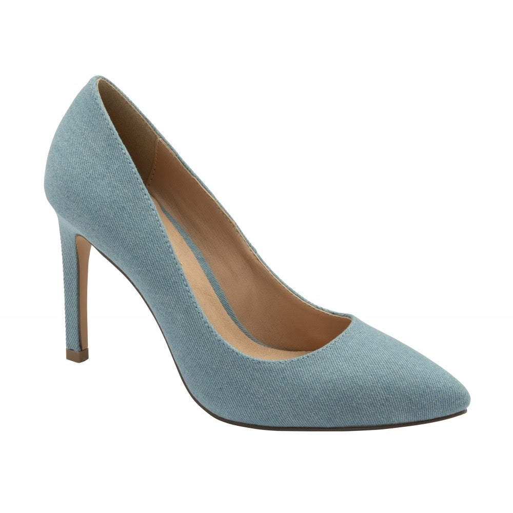 Ravel Edson Washed Denim Court Shoe