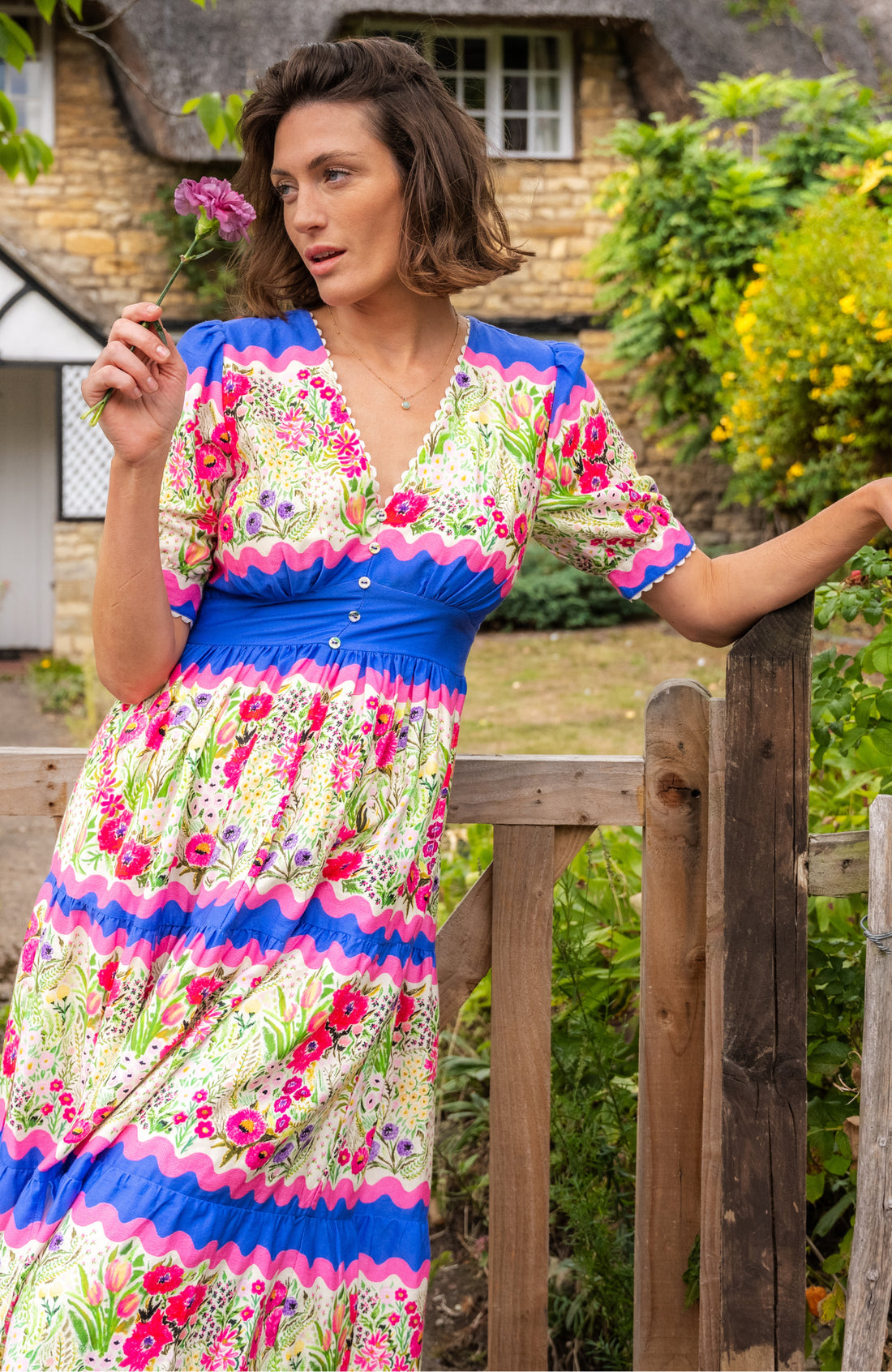 Hope & Ivy Jo Tea Dress