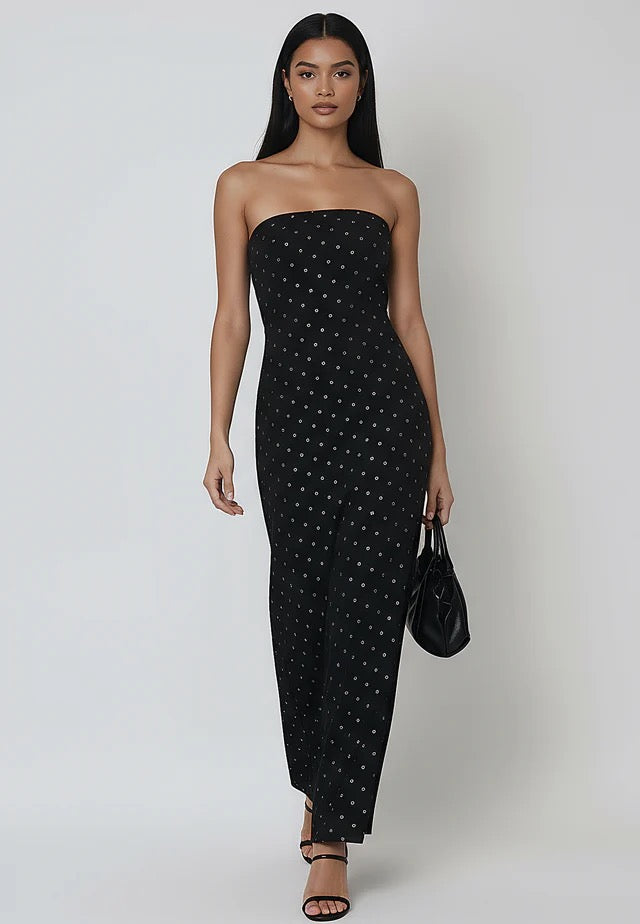 Religion Mila Maxi Dress - Black
