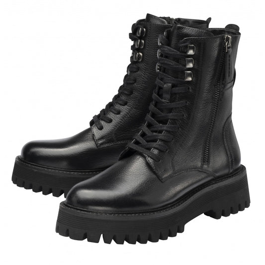 Ravel Mires Leather Boot - Black