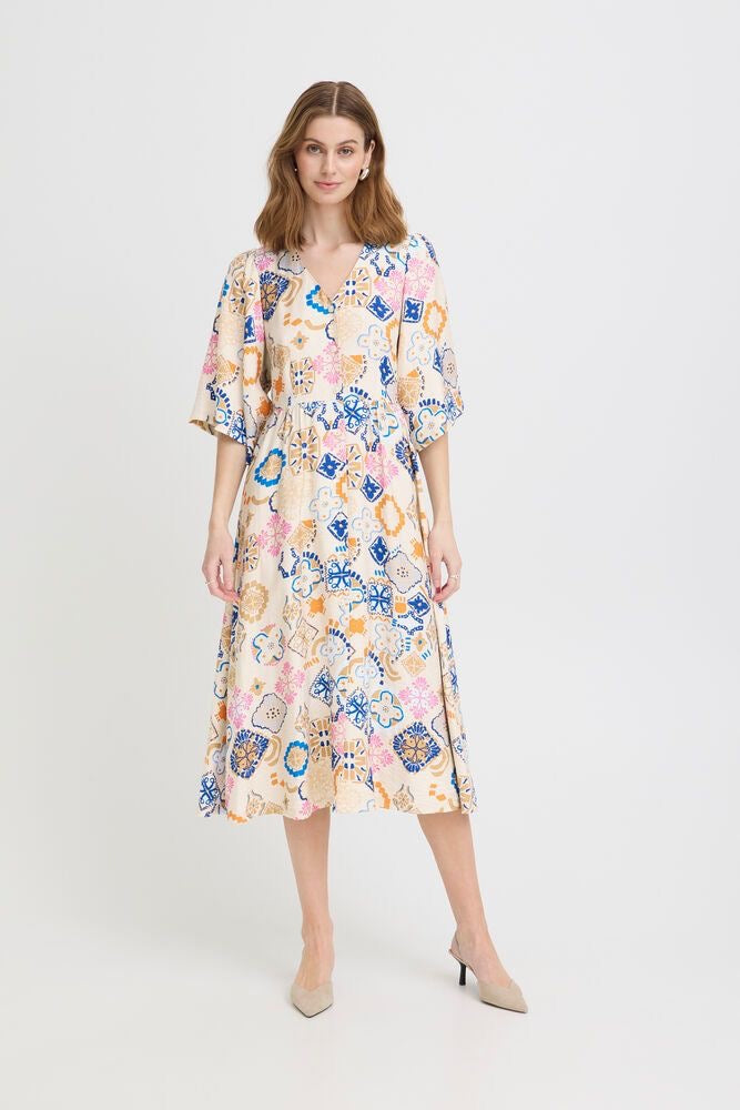 ICHI Lancie Dress - Multi