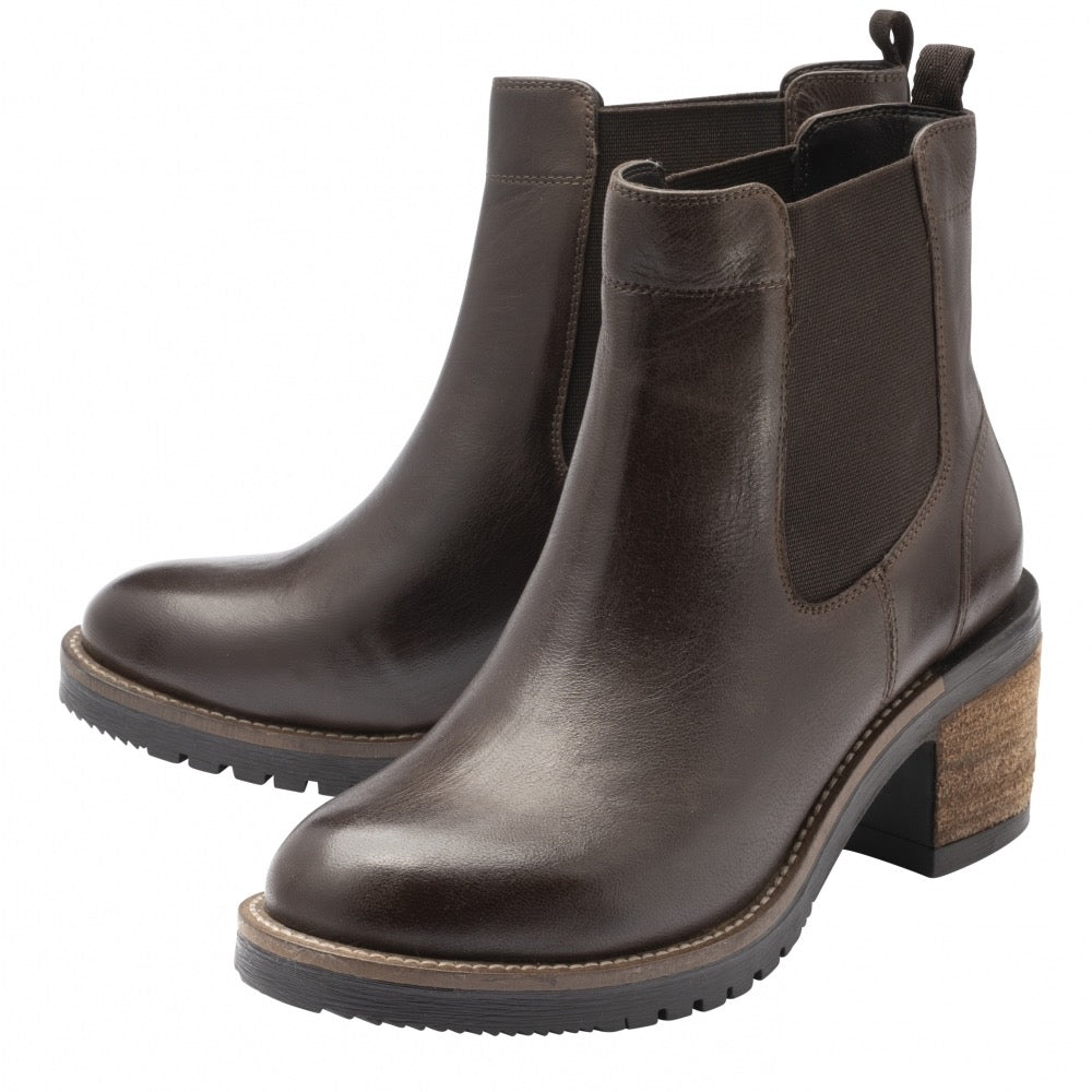 Ravel Bray Leather Boot - Coffee