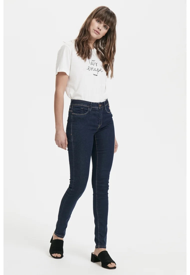 ICHI Erin Skinny Jean Dark Wash