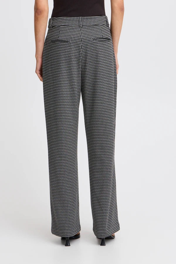 ICHI Kate Hounds Tooth Trouser