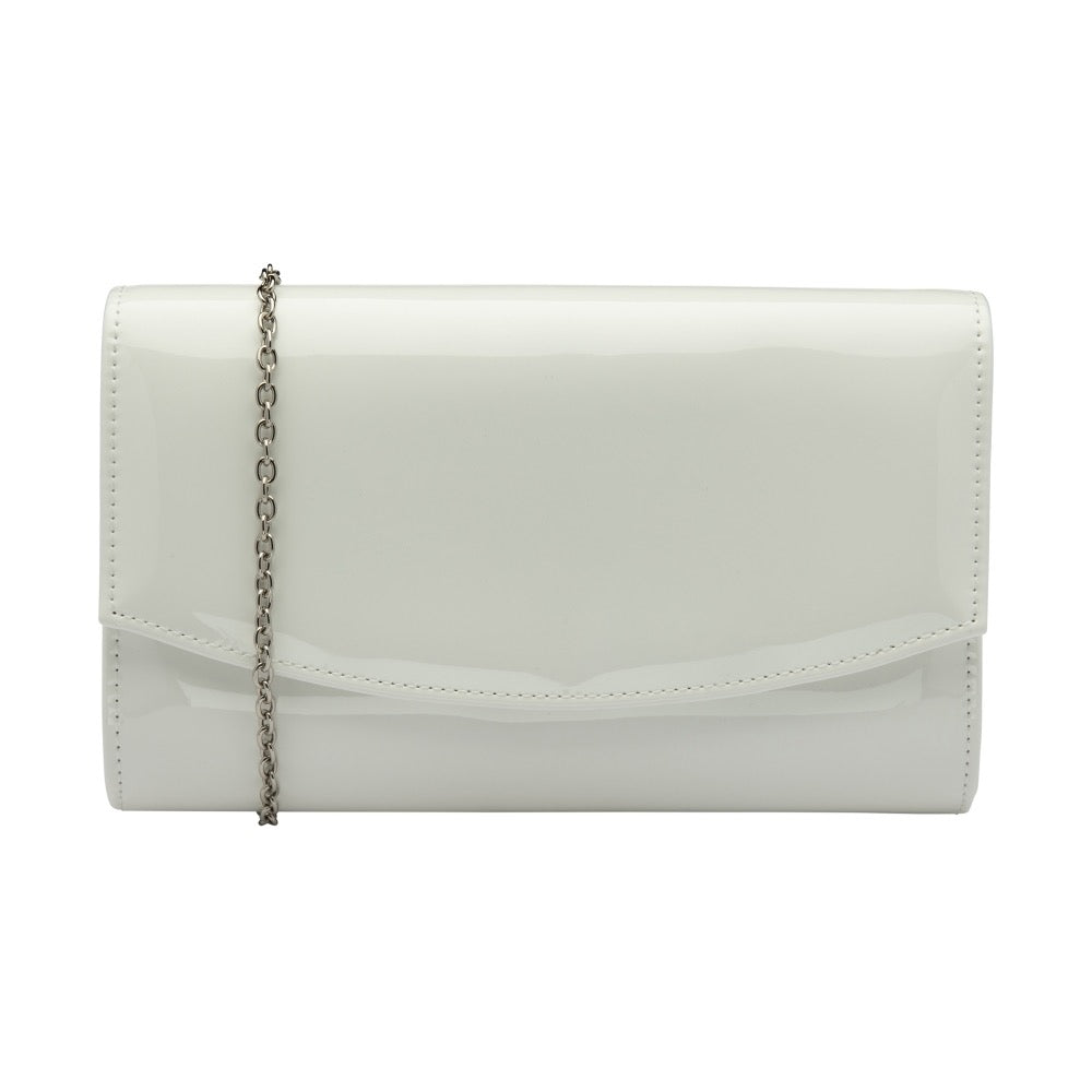 Ravel Ardee Patent Bag - White