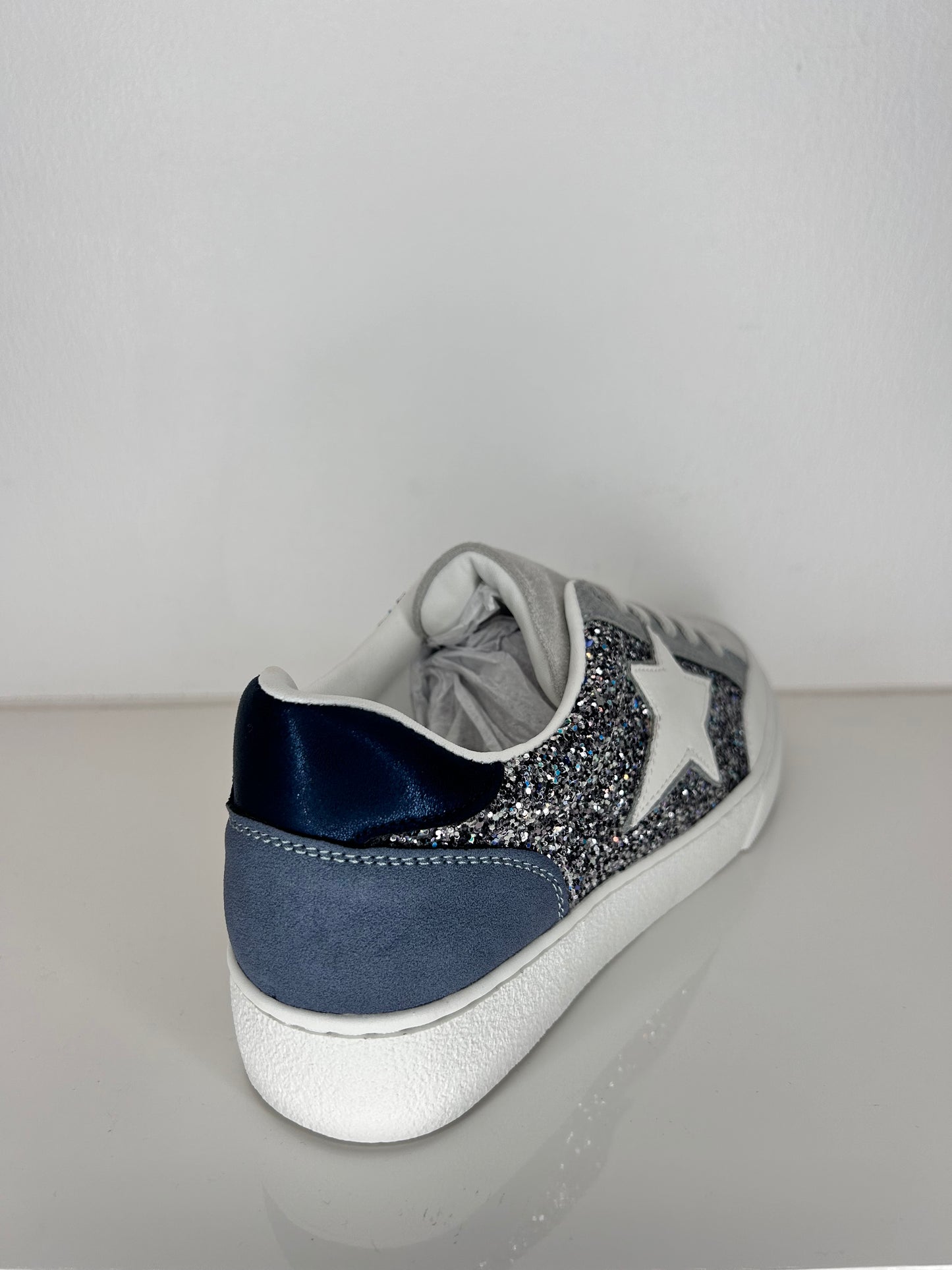 Findlay Star Trainer - Navy Sparkle/White Star