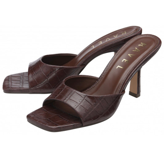 Ravel Birkshaw Mule Heels- Coffee