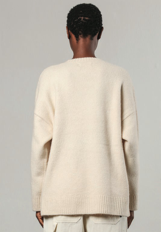 Religion Revolution Jumper Winter White