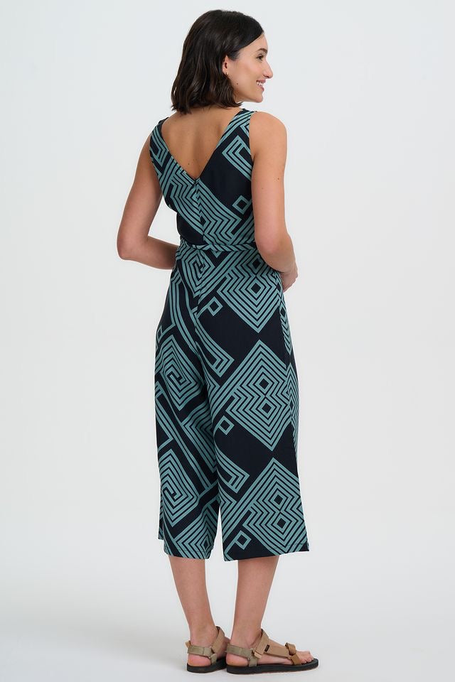 Sugarhill Brighton Lamiah Jumpsuit - Black/Green