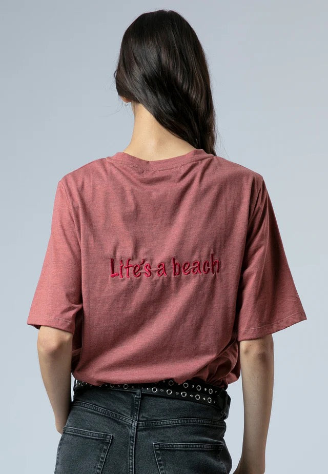 Religion Summer Tee - Burnt Orange