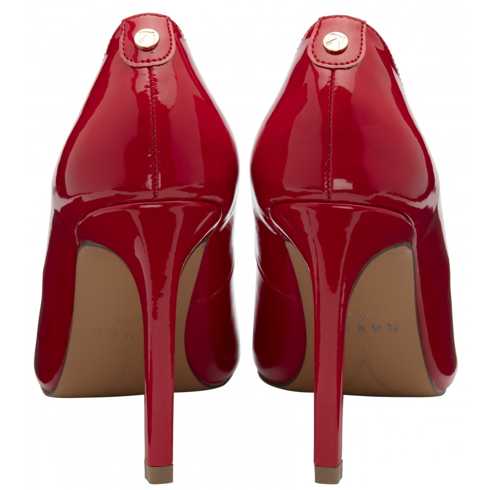 Ravel Edson Red Patent Court Shoe