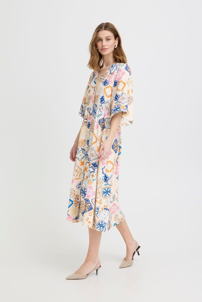 ICHI Lancie Dress - Multi