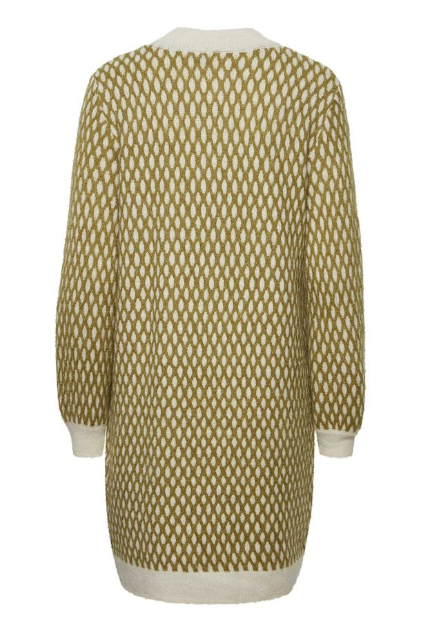 ICHI Kamara Dress Moss Green