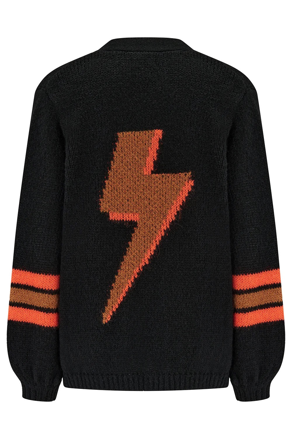 Sugarhill Brighton Yvette Cardigan - Black Lightening Flash