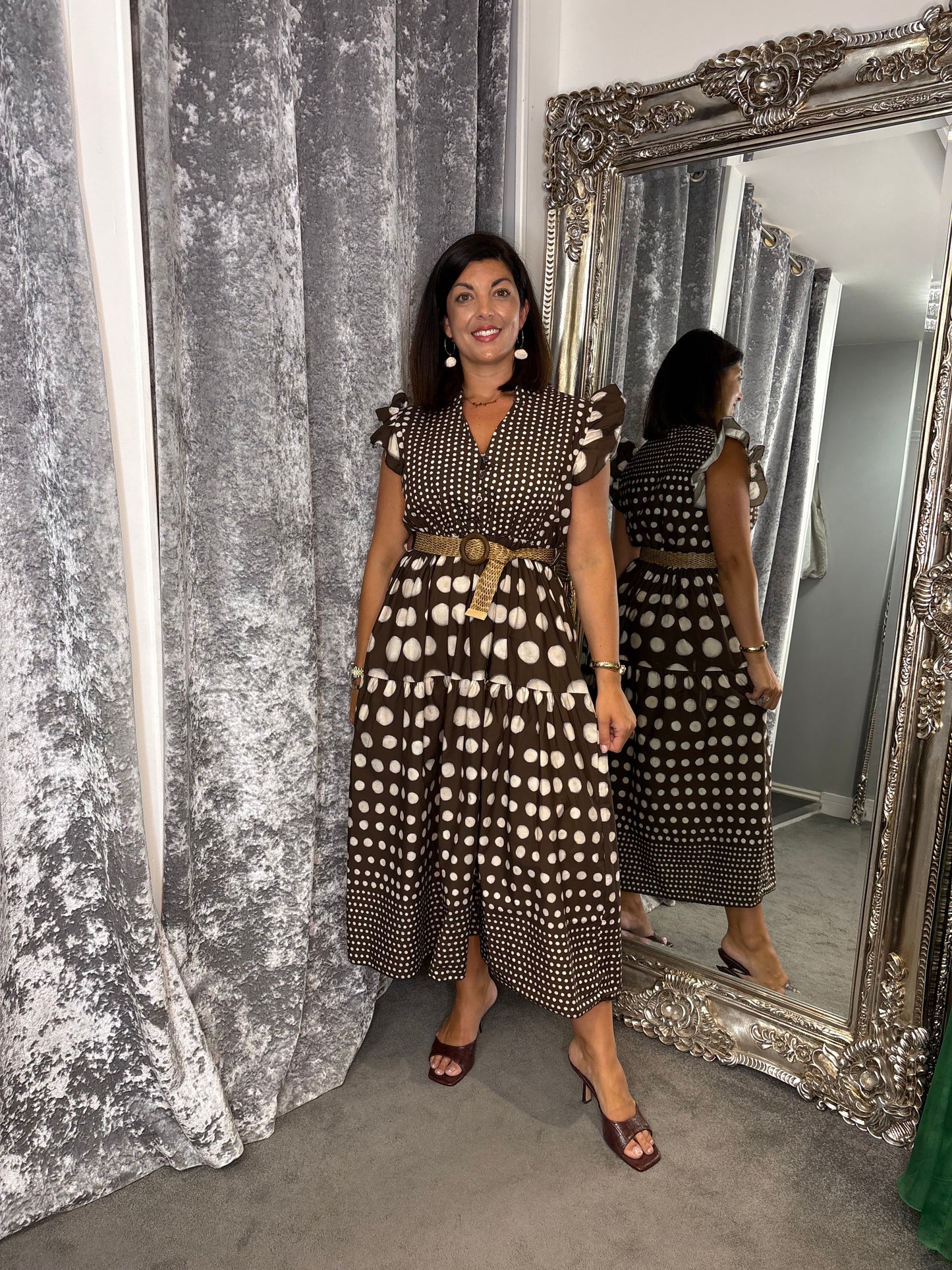 Studio Polka Dot Dress