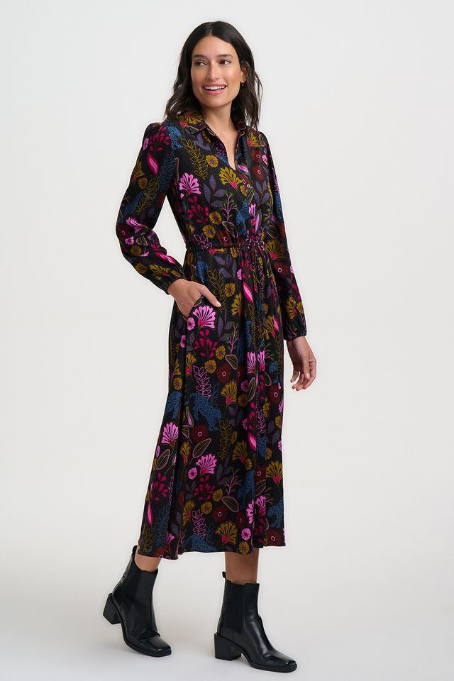 Sugarhill Brighton Dottie Maxi Dress - Black/Multi
