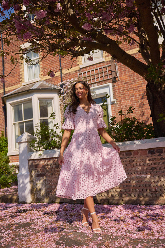 The 8th Sign Callie Dress - Pink