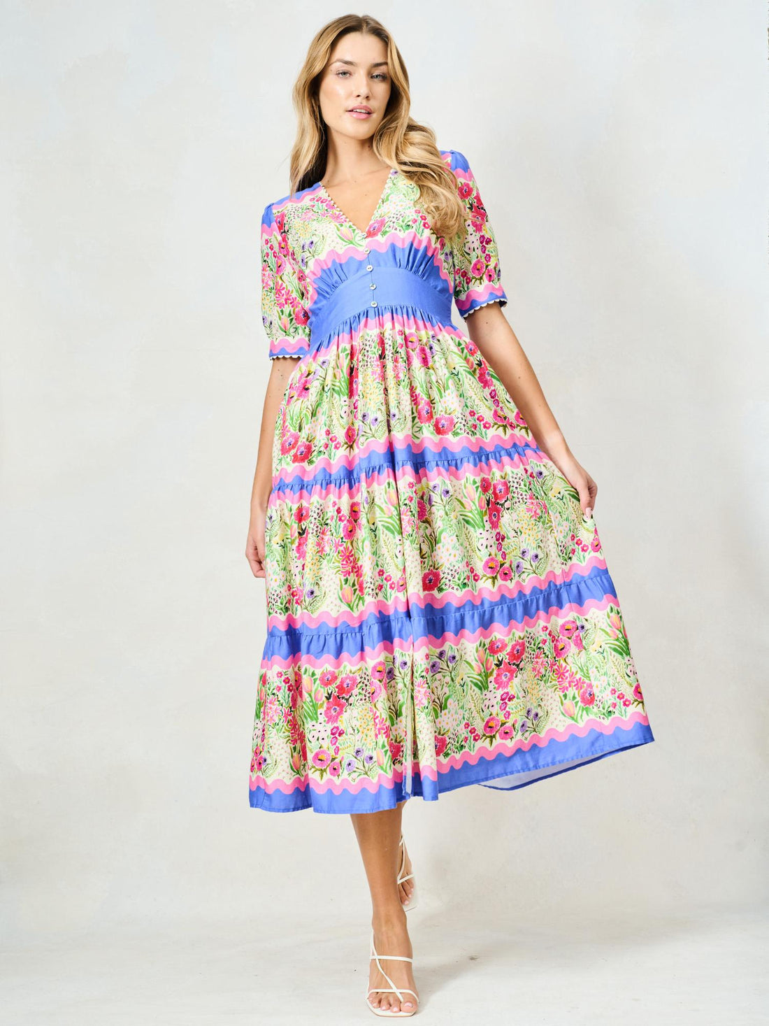Hope & Ivy Jo Tea Dress