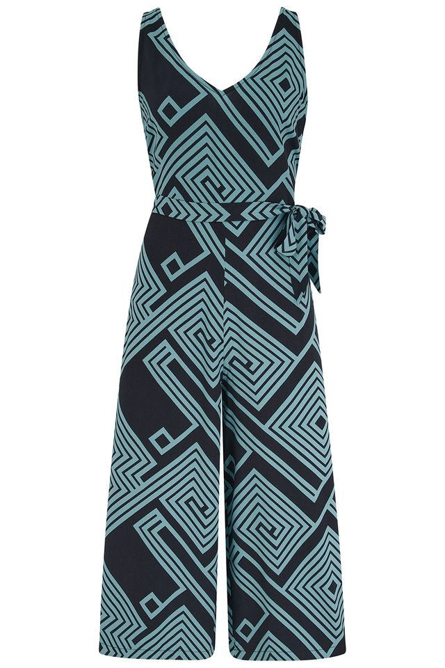 Sugarhill Brighton Lamiah Jumpsuit - Black/Green