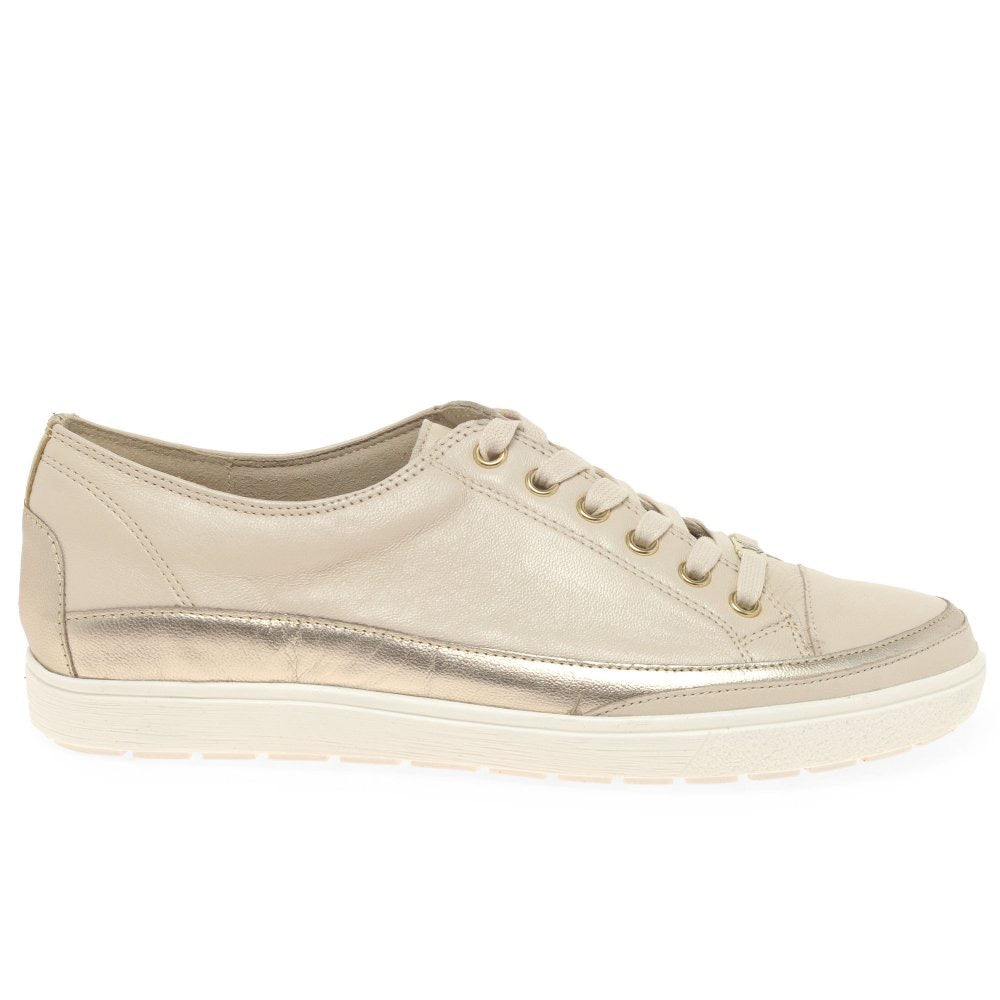 *NEW* Caprice Cream Leather Trainer