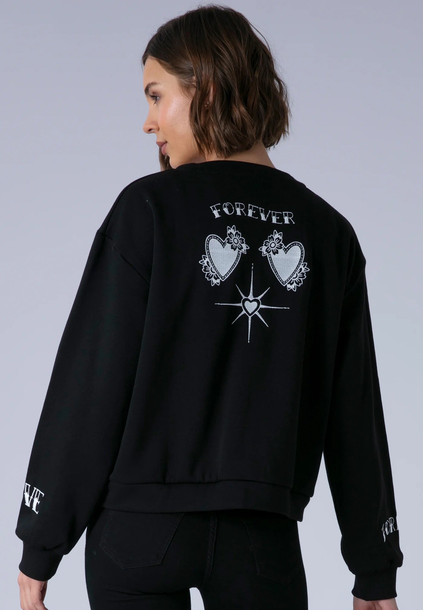 Religion Love Cardigan - Black/Multi